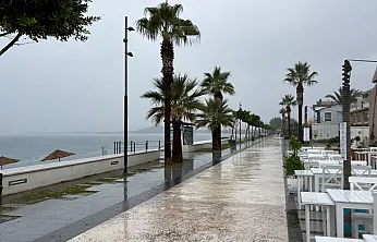 Çalış'ta festival coşkusu yerini yağmur ve sessizliğe bıraktı