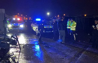 Çarpıp kaçtı, plakasını düşürünce yakalandı