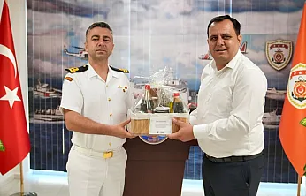 Dalaman Belediye Başkanı Durmuş'tan Yüzbaşı Çalık'a hayırlı olsun ziyareti