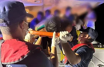 Dalaman'da özel teknede rahatsızlanan vatandaşa Sahil Güvenlikten tıbbi tahliye