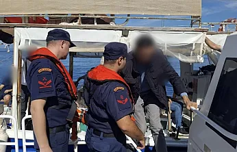 Dalaman ve Bodrum'da 2 vatandaşa denizden tıbbi tahliye yapıldı