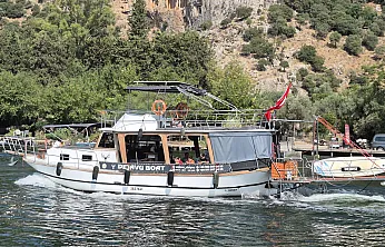 Dalyan Kanalı ve Köyceğiz Gölü'nde teknelere atık denetimi yapıldı