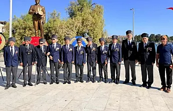 Datça'da gaziler için tören düzenlendi