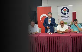 Eğitim Bir-Sen Muğla Şube Başkanı Uçak Fethiye'de iş yeri temsilcileri ve üyeler ile buluştu