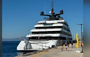 'Emerald Azzurra' kruvaziyeri Bodrum'a 100 turist getirdi