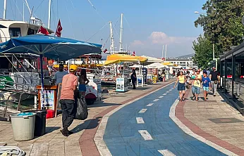 Eyyam-ı bahurla birlikte Fethiye'de kavurucu günler