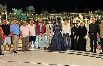 Fatma ve Erkan çiftinin nişan töreni Seydikemer'de gerçekleşti