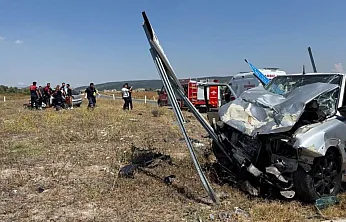 Feci trafik kazası: 1 ölü, 5 yaralı