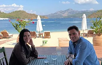 Fenerbahçeli Ederson tatil için Marmaris'i tercih etti