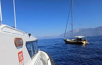 Fethiye Açıklarında Yelkenli Teknede 64 Düzensiz Göçmen Yakalandı