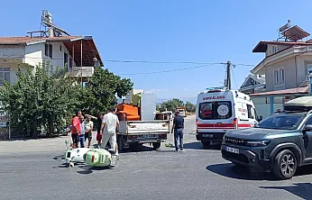 Fethiye Adnan Menderes Bulvarı'nda Yaralamalı Trafik Kazası