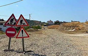 Fethiye Adnan Menderes Caddesi'nde yol çalışmasında sona yaklaşıldı