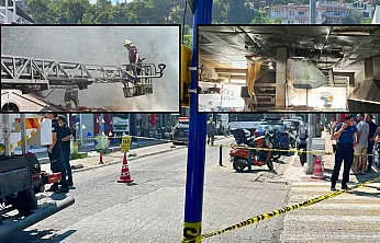 Fethiye Balık Pazarı'ndaki yangın kontrol altına alındı