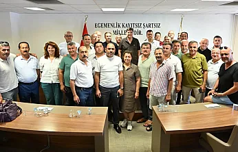 Fethiye Belediye Başkanı Alim Karaca mahalle muhtarlarıyla bir araya geldi