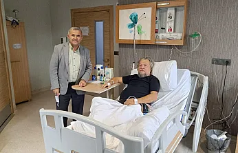 Fethiye Belediye Meclis Üyesi Nuri Öztürk'ten Seda Köktener'e ziyaret