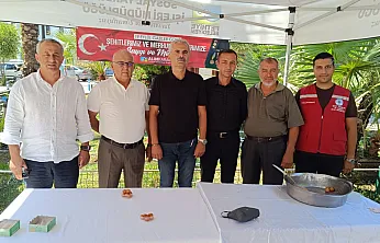 Fethiye Belediyesi'nden 'Gaziler Günü' öncesi lokma ikramı