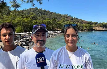 Fethiye Büyük Samanlı Koyu'nda yoğun sezon: Öğrenciler turizmi sahada öğreniyor
