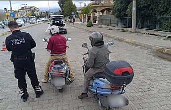 Fethiye Çalıca'da Trafik Denetimi
