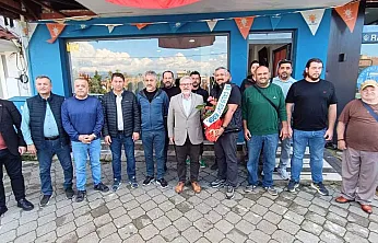 Fethiye Çalış Boat Kooperatifi'nden AK Parti İlçe Başkanlığı'na ziyaret