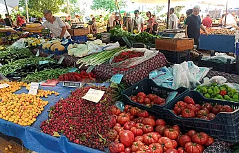 Fethiye Çalış Pazarı'nda Sebze ve Meyve Fiyatları Belli Oldu
