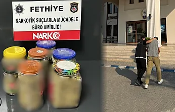 Fethiye'de 1 Kilo 195 gram uyuşturucu madde ele geçirildi