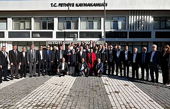 Fethiye'de 19 Ekim Muhtarlar Günü törenle kutlandı