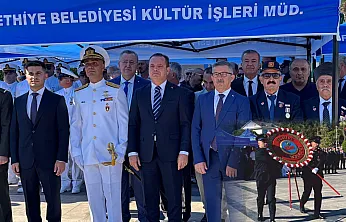 Fethiye'de 30 Ağustos Zafer Bayramı Coşkusu: Beşkaza Meydanı'nda Çelenk Töreni Düzenlendi
