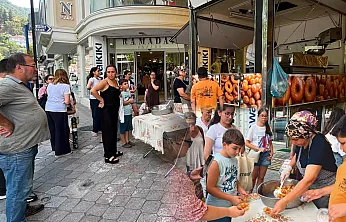 Fethiye'de Ali Hilmi Döğerli'nin ruhuna lokma hayrı