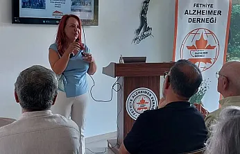 Fethiye'de 'Alzheimer Farkındalık Haftası' dolayısıyla seminer düzenlendi