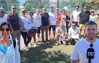 Fethiye'de Avrupa Hareketlilik Haftası tenisle hareketlendi