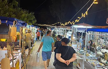 Fethiye'de Çalış El Sanatları Sokağı yaz sezonuna hareket katıyor