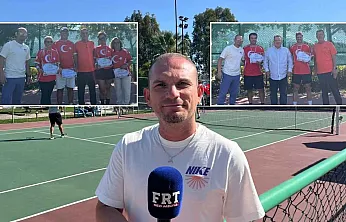 Fethiye'de Cumhuriyet Bayramı Tenis Turnuvası'nda şampiyonlar belli oldu