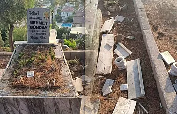 Fethiye'de Foça Mezarlığı'nda Kabir Tahribatı! Güvenlik Önlemleri Artırılıyor