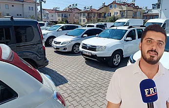 Fethiye'de ikinci el araç piyasasında durgunluk