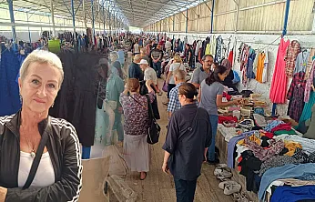 Fethiye'de ikinci el pazarında esnafın kanal boyu talebi