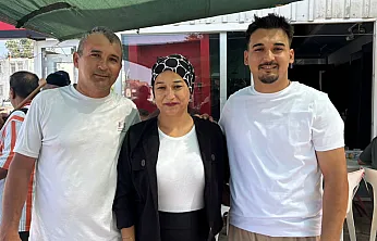 Fethiye'de İpek ve Memişcan Nebioğlu çifti için düğün yemeği düzenlendi