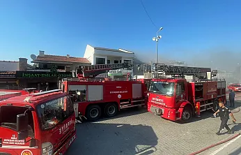 Fethiye'de İş Yeri Yangını: İtfaiyenin Hızlı Müdahalesi Faciayı Önledi!