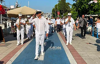 Fethiye'de Kabotaj Bayramı Coşkusu: Bando Eşliğinde Kortej Yürüyüşü