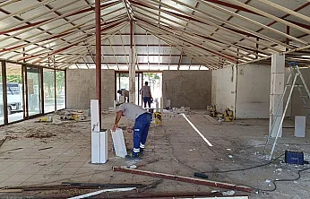 Fethiye'de Karaçulha Halk Evi için çalışmalar sürüyor