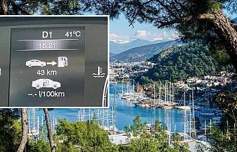 Fethiye'de kavurucu sıcaklık: Termometreler 41 dereceyi gösterdi