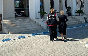 Fethiye'de kesinleşmiş hapis cezası bulunan kadın yakalandı