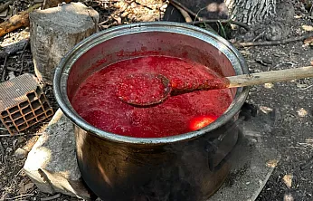 Fethiye'de Kışlık Domates Sosu Mesaisi Başladı