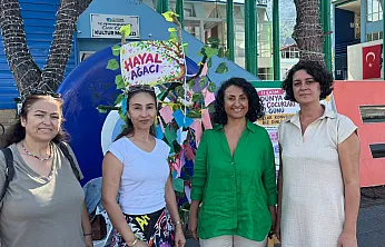 Fethiye'de kız çocuklarının hayalleri 'Hayal Ağacı'nda buluşuyor