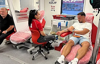 Fethiye'de Kızılay'dan Kan Bağışı Kampanyası
