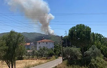 Fethiye'de kontrol altındaki yangın yeniden alevlendi