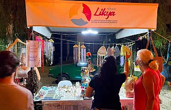 Fethiye'de Likya Kadın Kooperatifi Tezgahlarına Turistlerden Yoğun İlgi