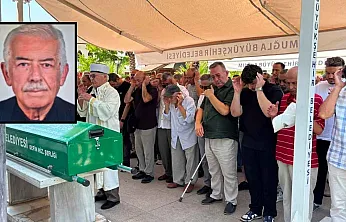 Fethiye'de Mehmet Öztekin dualarla toprağa verildi