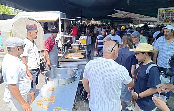 Fethiye'de merhum İsmail Balaban'ın ruhuna lokma hayrı