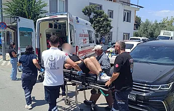 Fethiye'de motosiklet sürücüsü kazadan kaçmak isterken yaralandı
