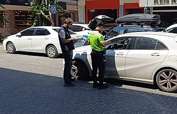 Fethiye'de NATO Zirvesi öncesi geniş güvenlik uygulaması: Araçlar tek tek durduruldu